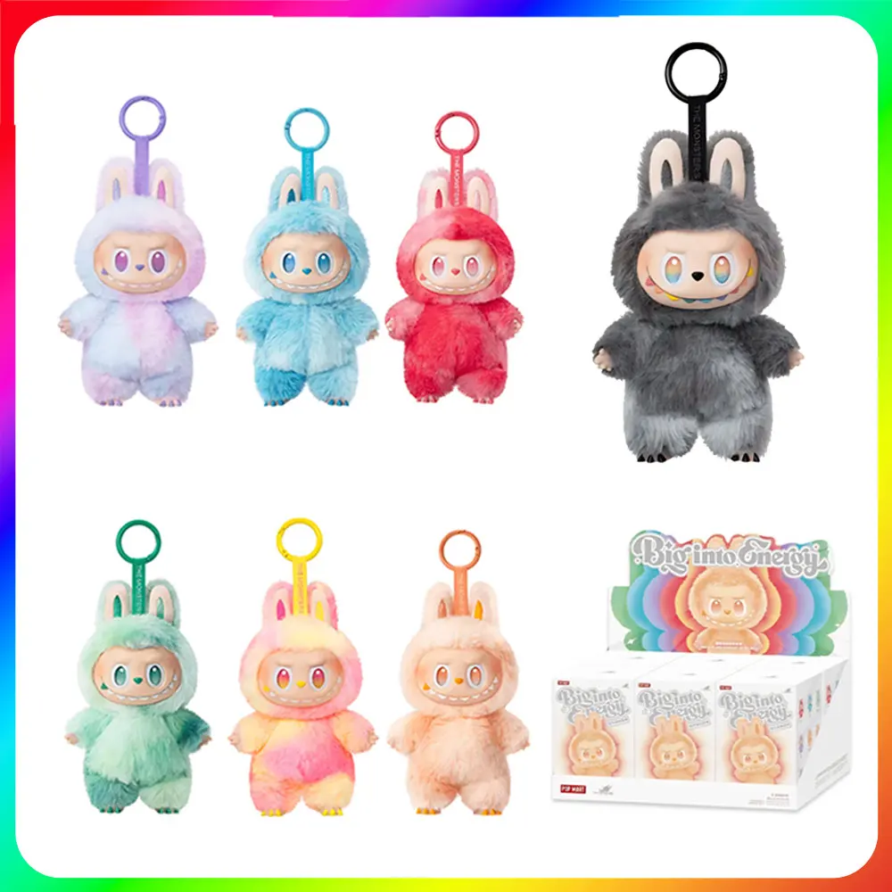 【即完売】 labubu Big into energy 6種 ノーマルコンプ Labubu V3 The MONSTERS Plush Toy Big Into Energy Series