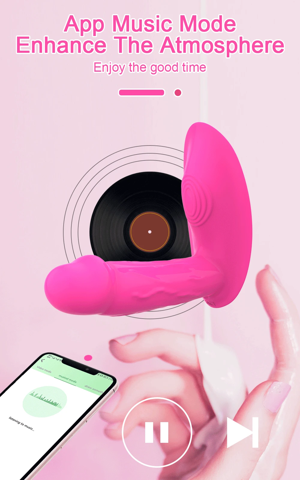 Mini Bluetooth APP Dildo Vibrator for Women Wireless Control Vibrating Egg Clitoris Stimulator Female Sex Toys for Adults Couple
