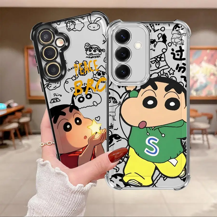 Charming Crayon Shin Chan Cartoon Phone Cover Case