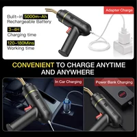 Cordless Portable Plastic Welder Machine Kit Battery Type-c Rechargeable 4 Tpyes Hot Staples Plastic Welder Gun Bumper Repair 2
