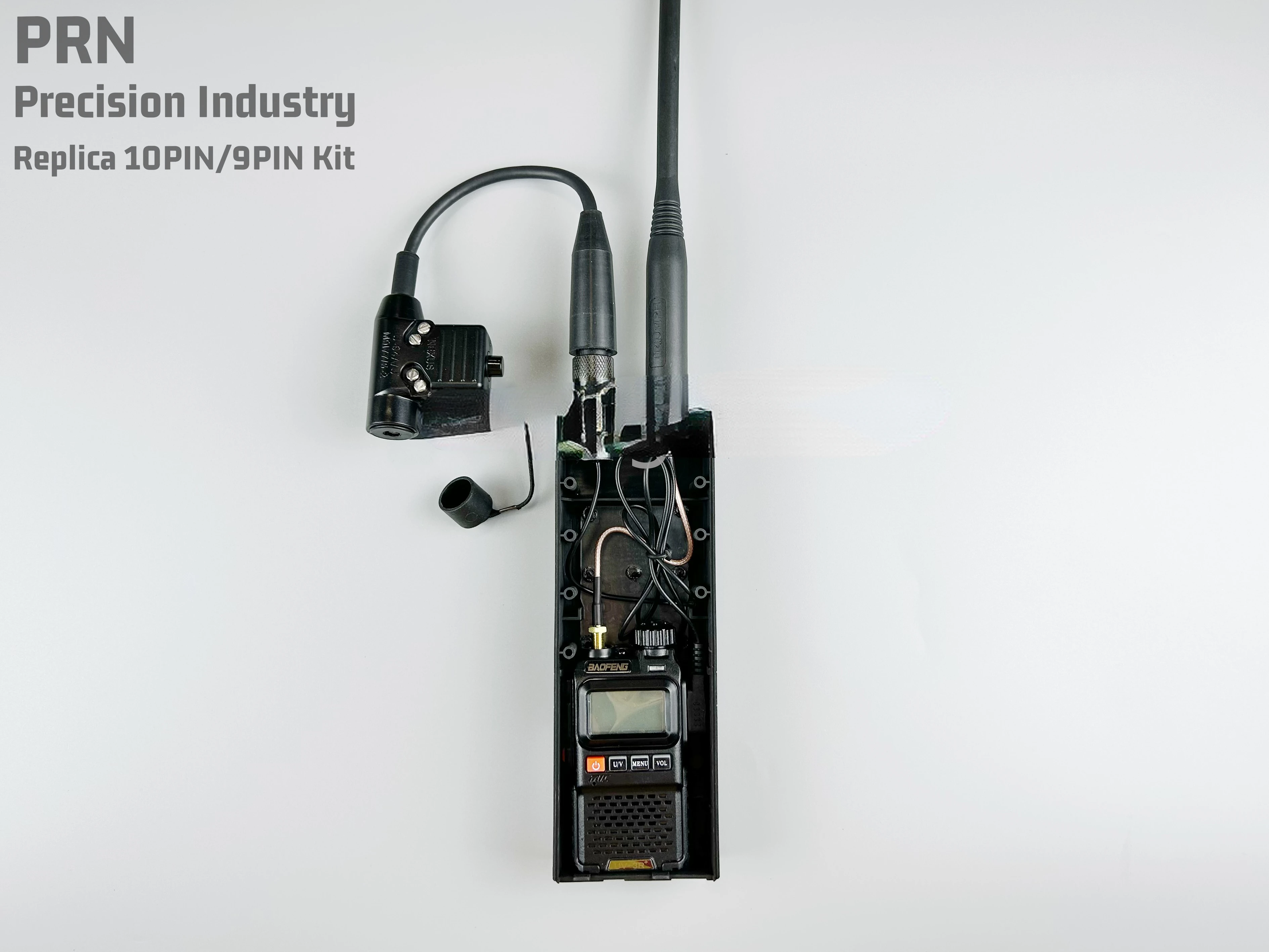 レプリカ 10pin Prc148 モデル完成品、軍規アンテナインターフェイス