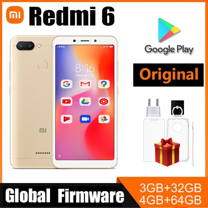 Global firmware Xiaomi Redmi Smartphone 4G 64G 