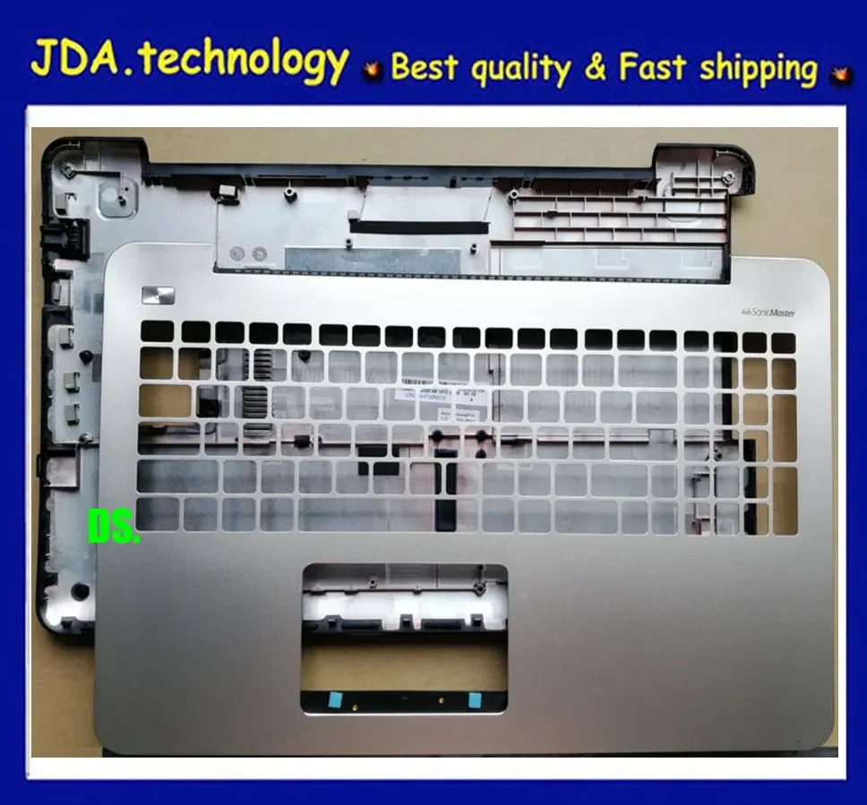 

New cases for ASUS V555U V555L X555M K555LN VM590L DX992L palmrest upper cover keyboard bezel Gold+bottom case cover