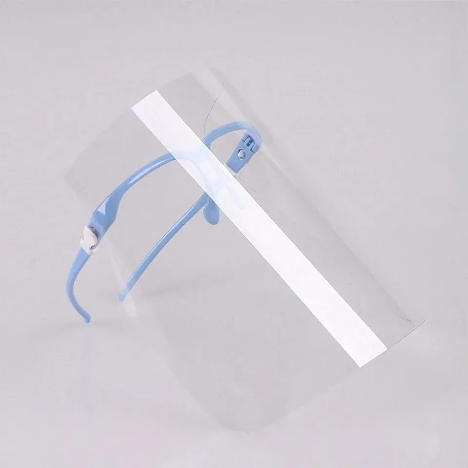 Face Shield Transparent Full Face Cover Safety Protective Film Tool Anti-Oil Anti-Fog Kitchen House Clean Dust Proof Mask