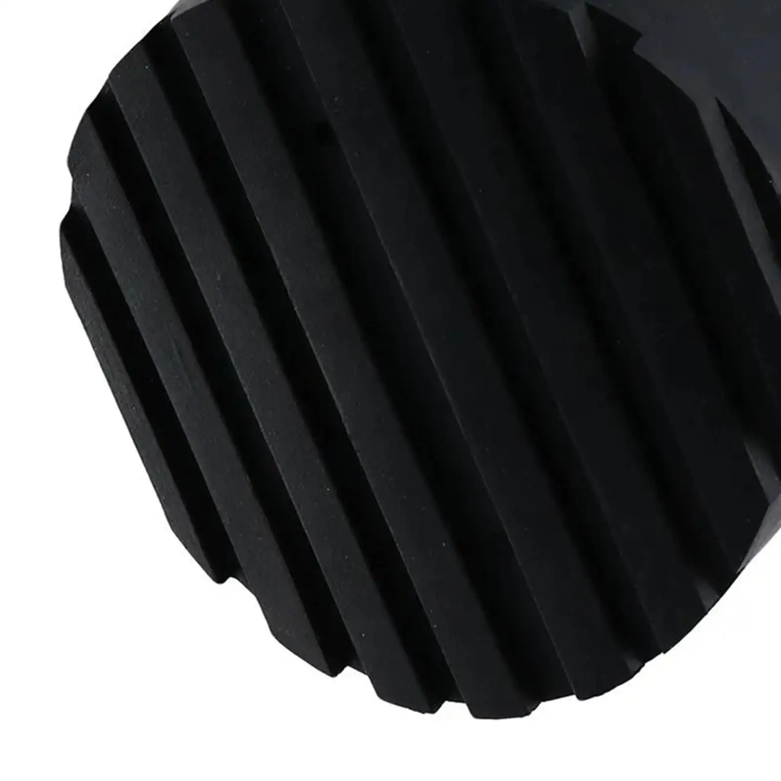 Telescopic Ladder Feet Pad Rubber Cover Black Flexible Floor Protection Spare ladder feet covers