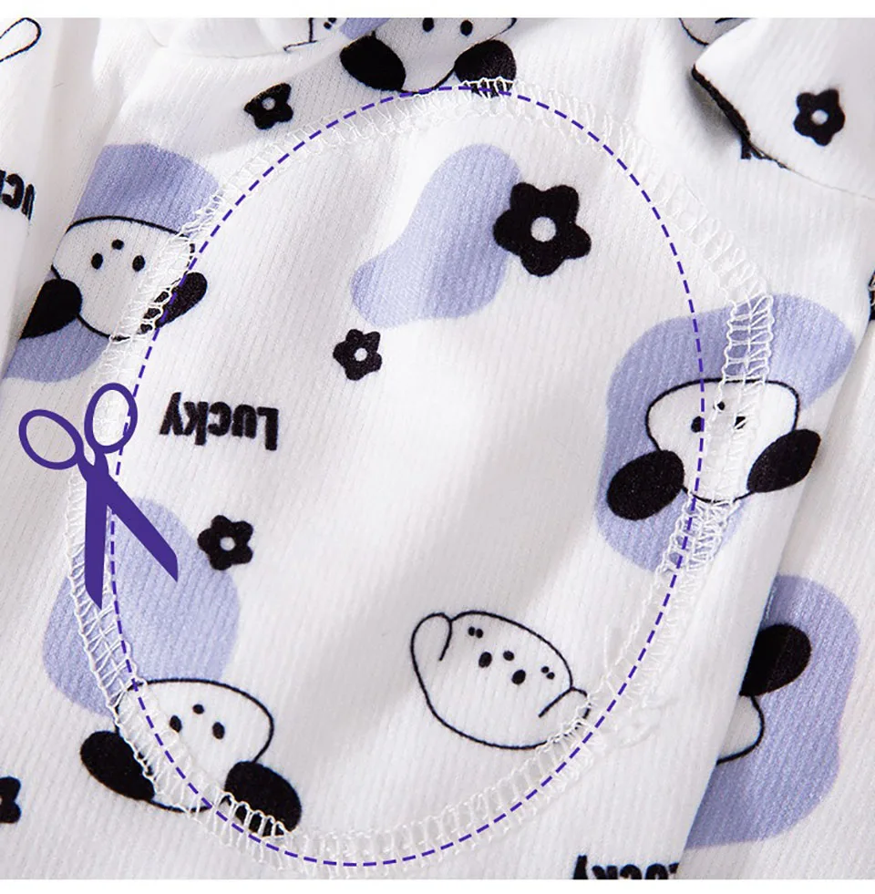 Description Picture 4 of itemHome Dog Clothes Cartoon Bear Wrap Belly Suit Pet Anti-Cold Pajamas Teddy Four Legs Clothes Puppy Cute Jumpsuits