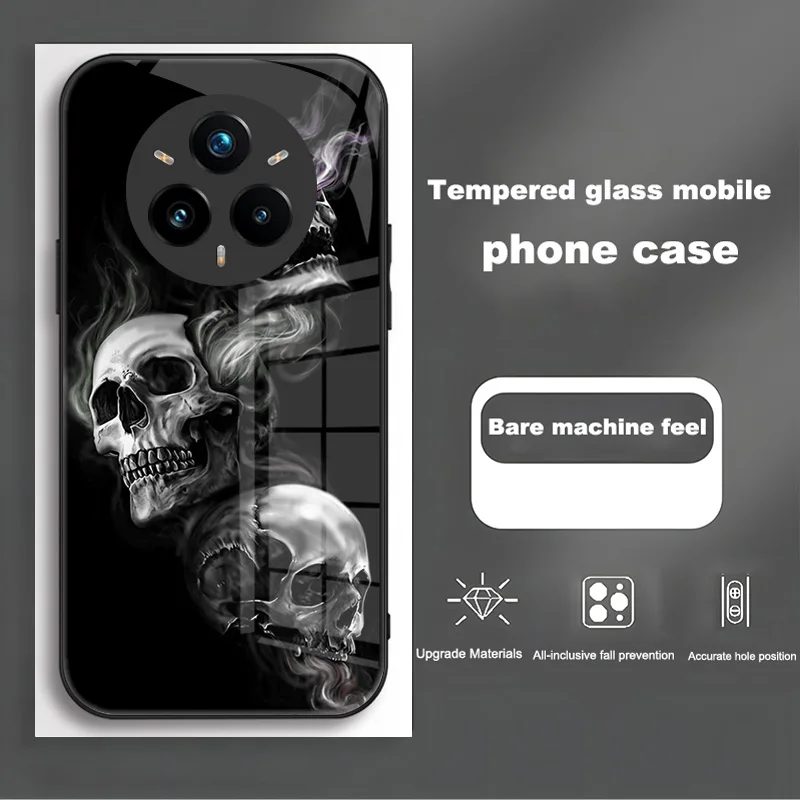 Luxury Tempered Glass Phone Case with Premium Shell Design