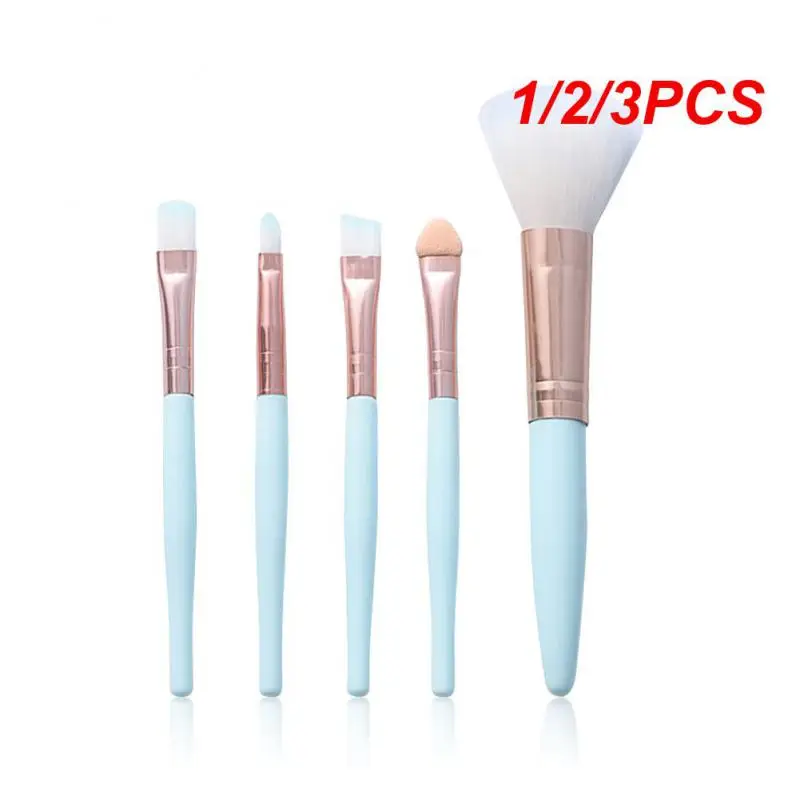 1/2/3Pcs Mini Pennelli Per Trucco Set Strumento Cosmetico Ombretto Fondotinta Blush Donne Protable Travel Beauty Make Up Brush Maquiagem