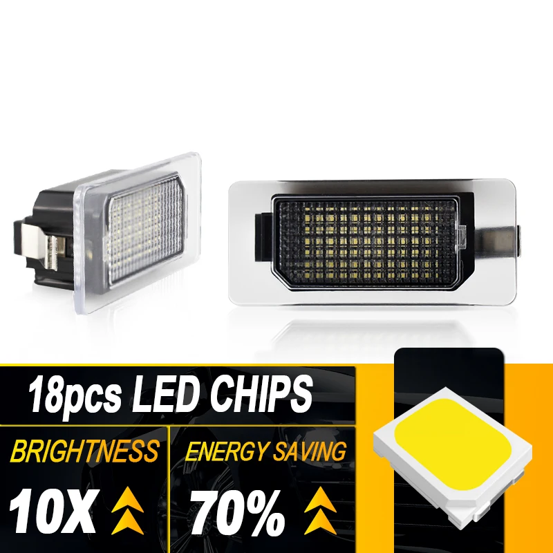 Enhanced LED License Plate Lights