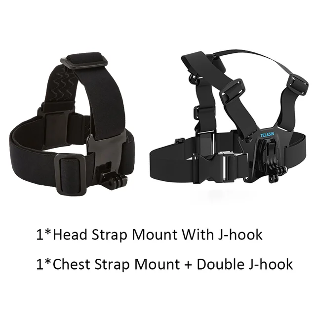 Imbracatura Pettorale E Fascia Testa TELESIN Per Action Cam - Compatibile GoPro E DJI - Foto 9