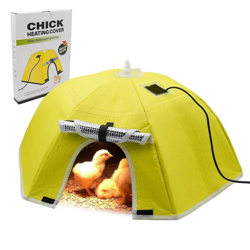 Chicken Coop Heater Chick Brooder Electric Poultry Heating Plate Chick Bird Hatchling Incubator Breeding Equipment 1Pc