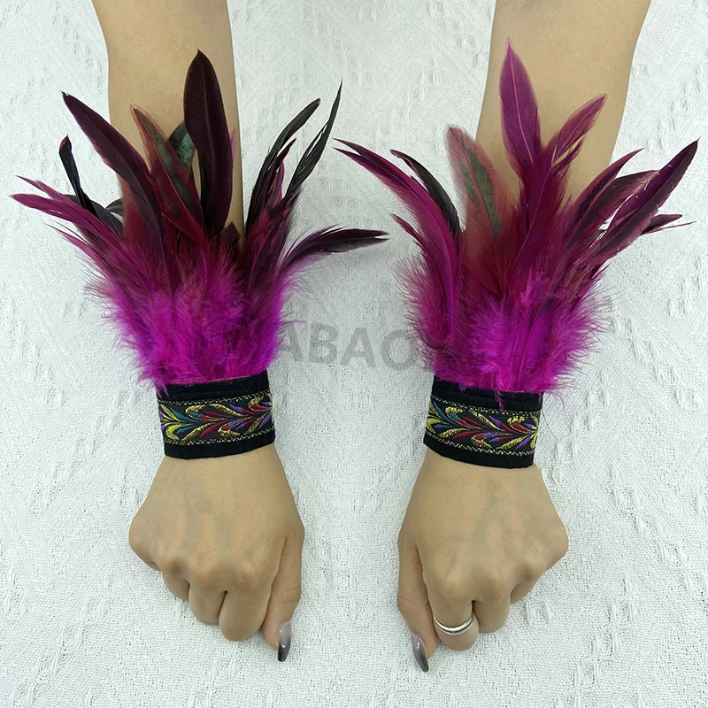 Unisex Natural Fur Wrist Cuffs