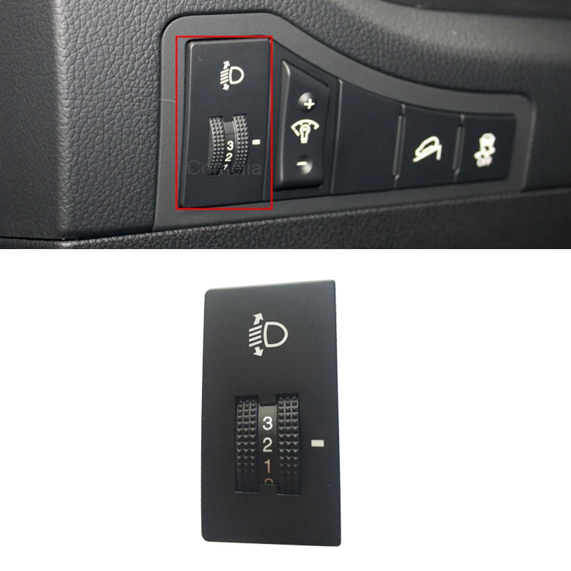 Car Headlight Adjustment Switch Light Button for Kia Sportage 2011 2012