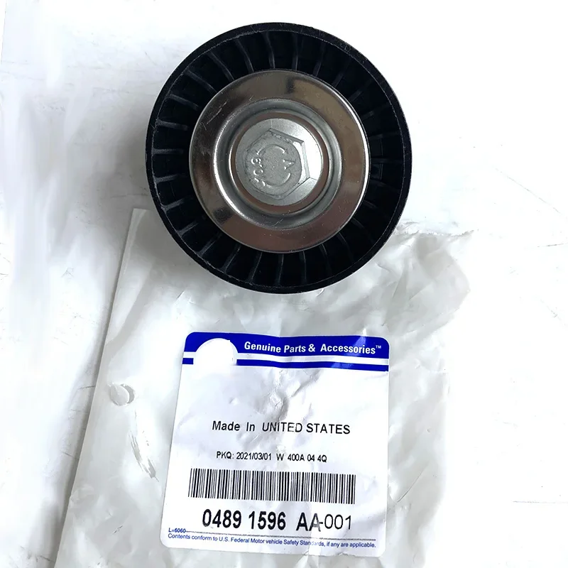 

New Genuine Drive Belt Idler Pulley 04891596AC For Jeep Compass Patriot Dodge