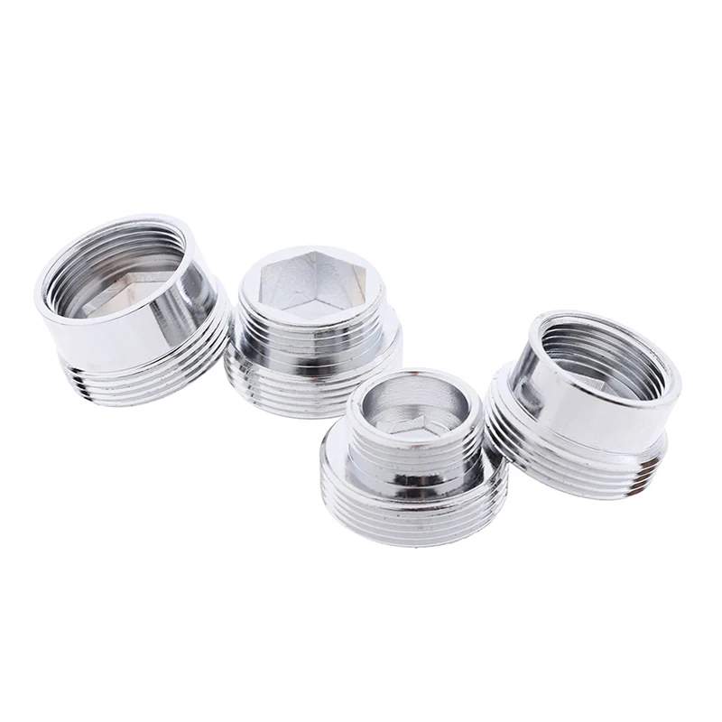 Kitchen Faucet Adapter Set 16/18/20/22/24mm To 22mm Saving Tap Aerator Connector Bathroom Access