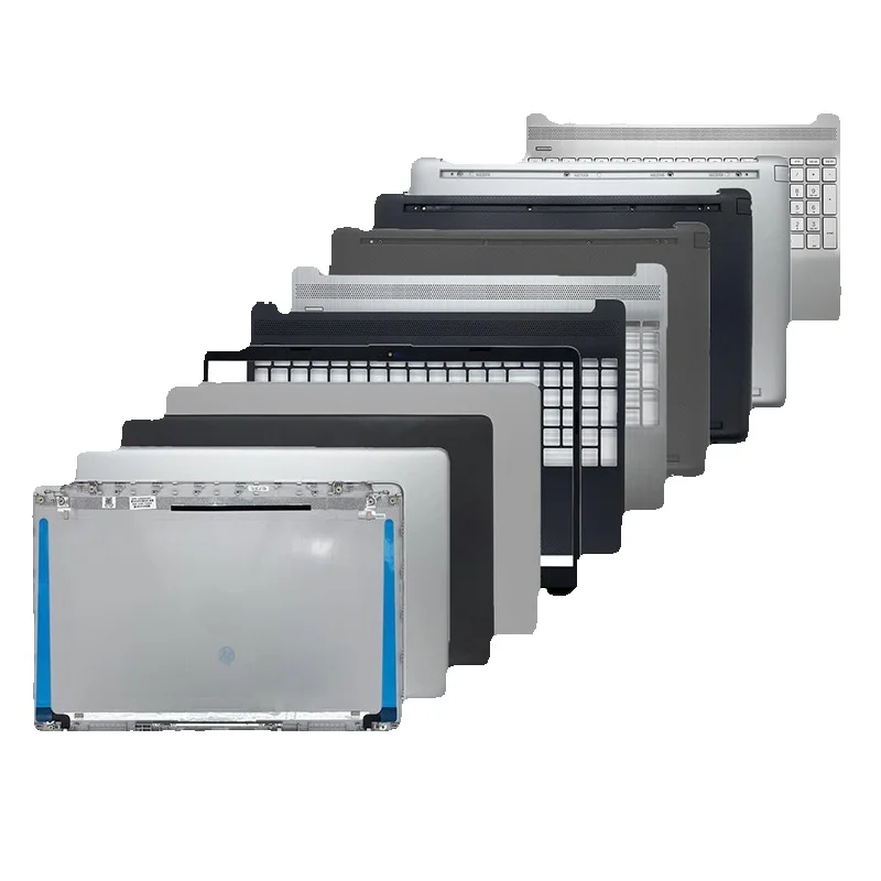 Nuovo Per Hp 15-Dw 15S-Du 15S-Dr 15S-Dy 15S-Gr 250 255 G8 Tpn-C139 Cover Posteriore Per Laptop Lcd Bezel Cerniera Palmrest Bottom Case