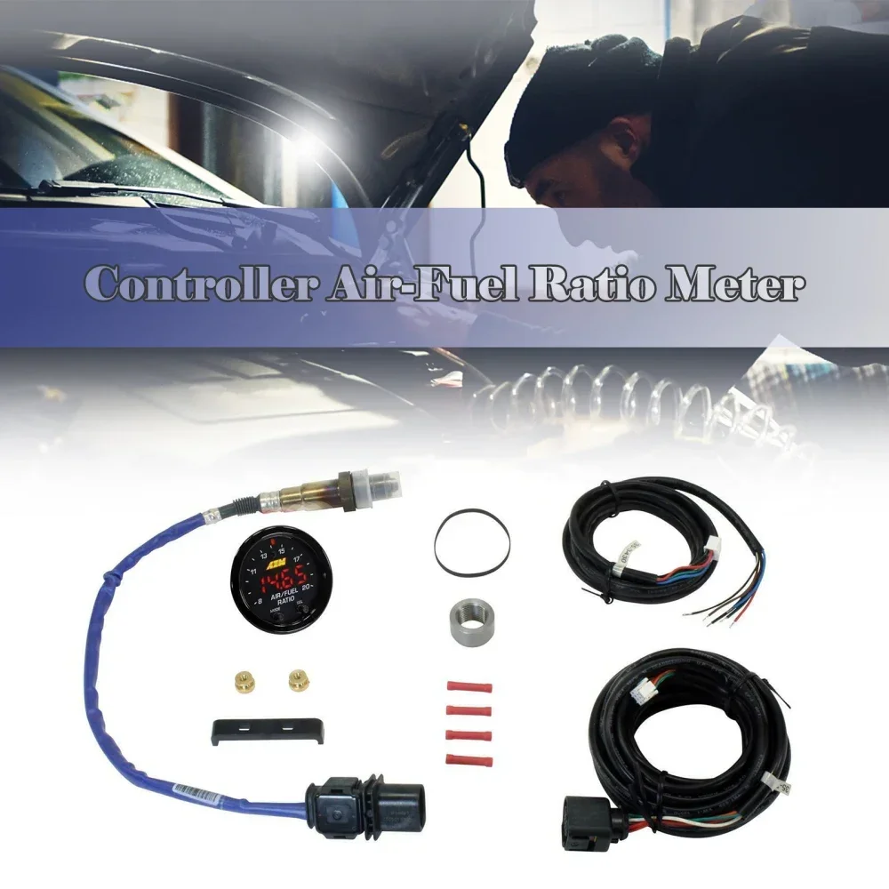 Fit for AEM 30-0300 X-Series Air-Fuel Ratio Controller & UEGO Gauge, Multi-Output (0-5V/RS232/CANbus), User-Configurable Display