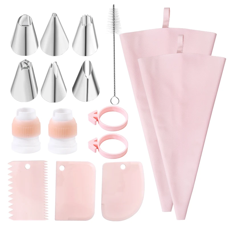 16pcs Pink Set