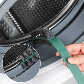 Brosse de nettoyage en profondeur pour Machine à laver, manche Extra-long et poils éponge, parfaite pour éliminer la saleté et le Grime 1