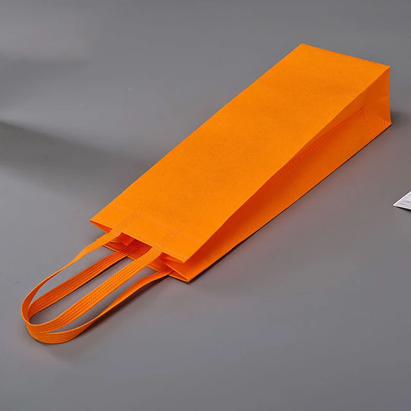 Durable Non-Woven Wine Gift Bag – Waterproof Single or Double Bottle Champagne & Be... - SKU NWGB2236 - UGI Packaging