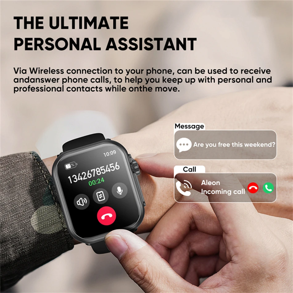 2026 Fashion Women Watch Ultra2 SE Smart Watches 1000mAh 1.85"AMOLED Full Touch Screen BT Call Smartwatch For Android IOS Ladies 5