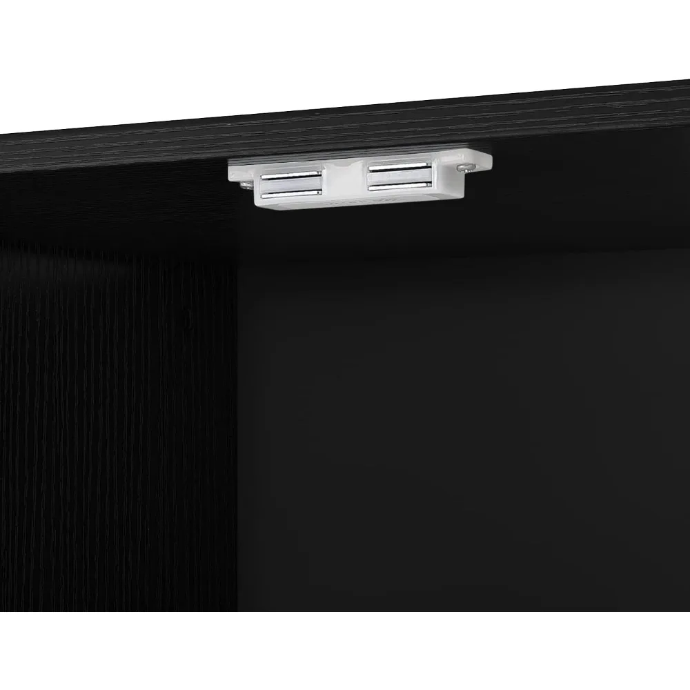 Corner TV Stand - 47 Inch Media Console with 4 Doors and Shelves, Living Room Storage Entertainment Center for TVs up to 51 Inch 6