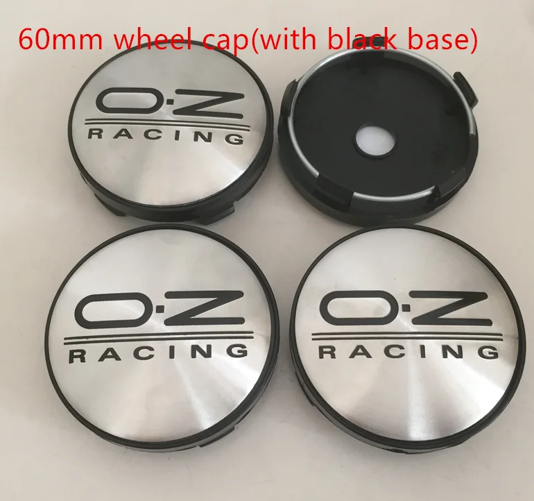 Premium Car Emblem Wheel Hub Center Cap Badge Covers - Set of 4