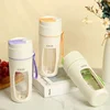 Portable Blender USB Rechargeable Personal Size Blender Juicer Machines Cup For Smoothies And Shakes Mini Fruit Mixer Cup 3