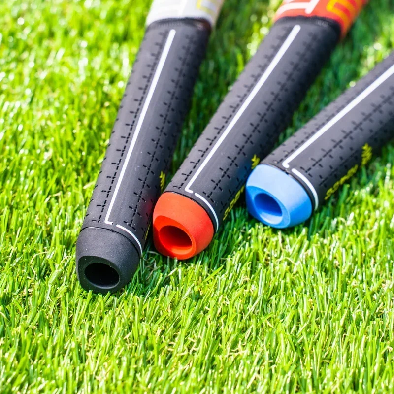 Golf club putter grip - SNSR rubber grip with pistol shape design for increased putter accuracy 3