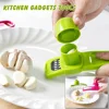 Ginger Garlic Crusher Press Garlic Grinding Grater Cutter Peeler Manual Garlic Mincer Chopping Garlics Tool Kitchen Accessories 5