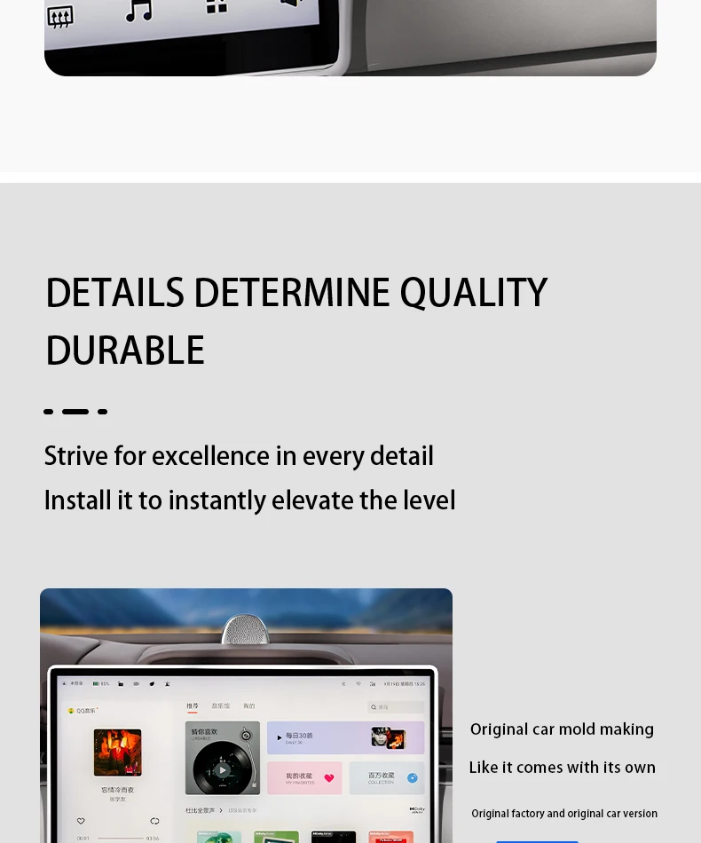 For ZEEKR 7X Central control screen protective case Silicone Scratch-resistant p