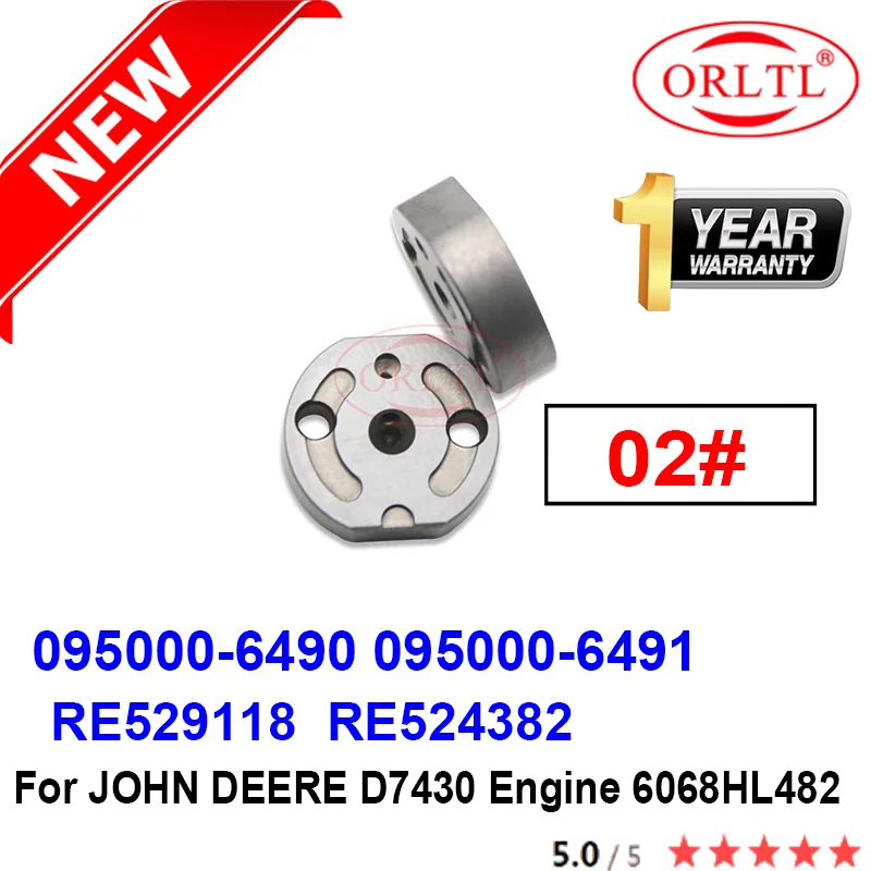 

095000-6490 RE529118 RE524382 дизельный инжекторный клапан с отверстием 02 # для 095000 6490 095000-6491