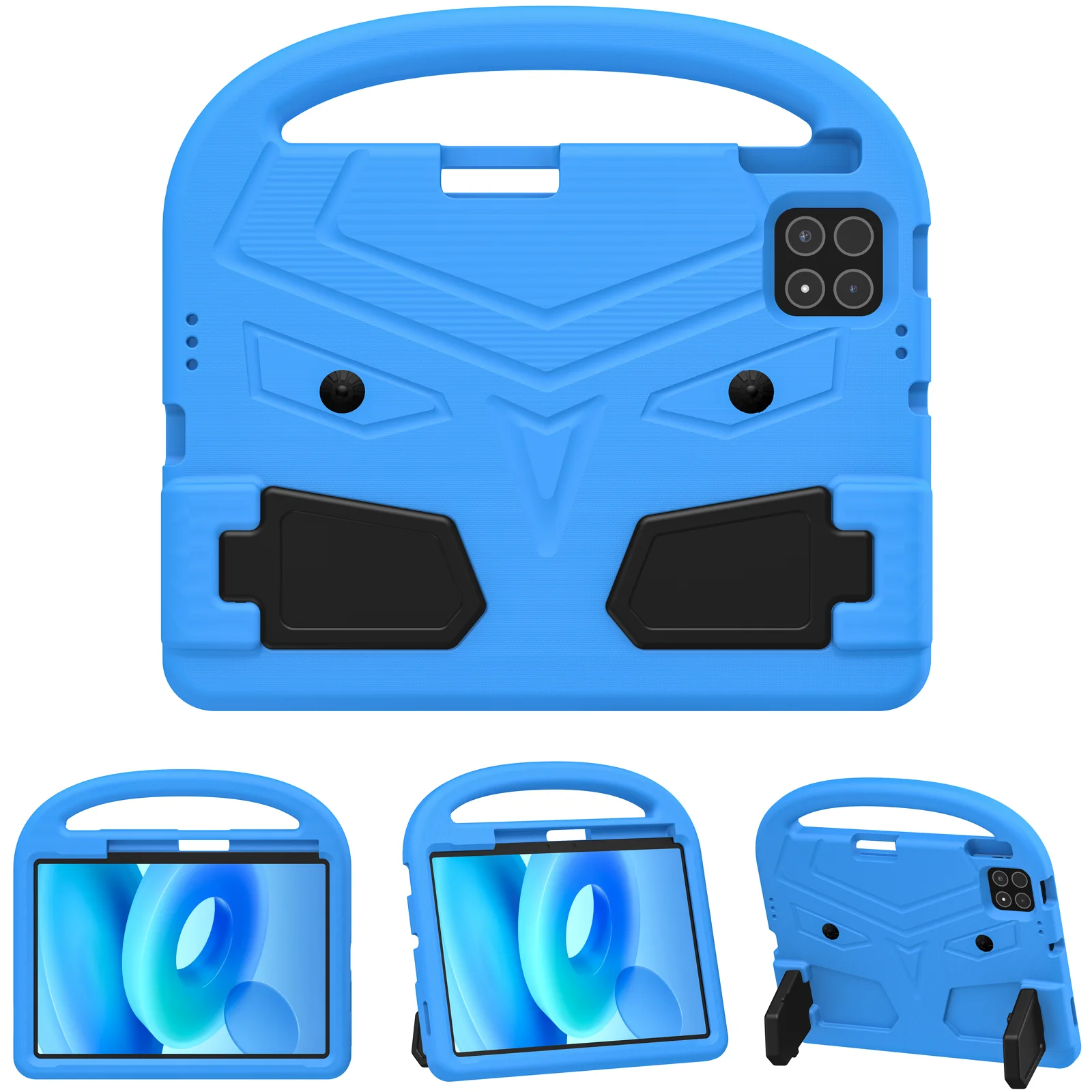 Durable EVA Kids Tablet Case with Handle and Stand
