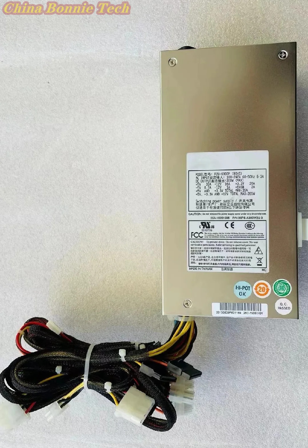 P2U-6300P 300W для блока питания Advantech/Zippy Industrial Equipment