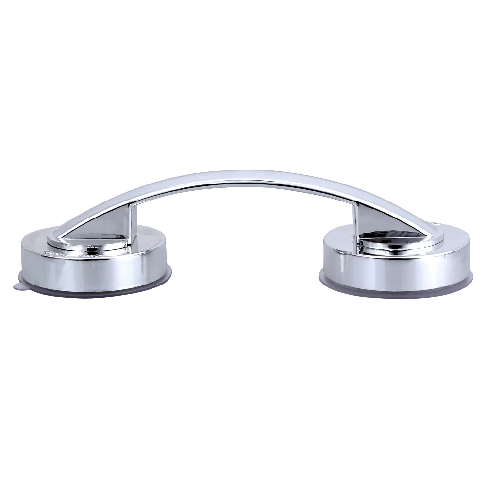 Door Handles Bathroom Handrail Suction Cup for Bathroom Accessories Glass Door Handle Children Elder Strong Sucker Silver Hand Grip