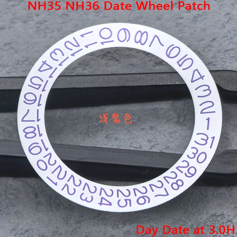 Customized Day-Date Dial Patch for Automatic Movement Watches