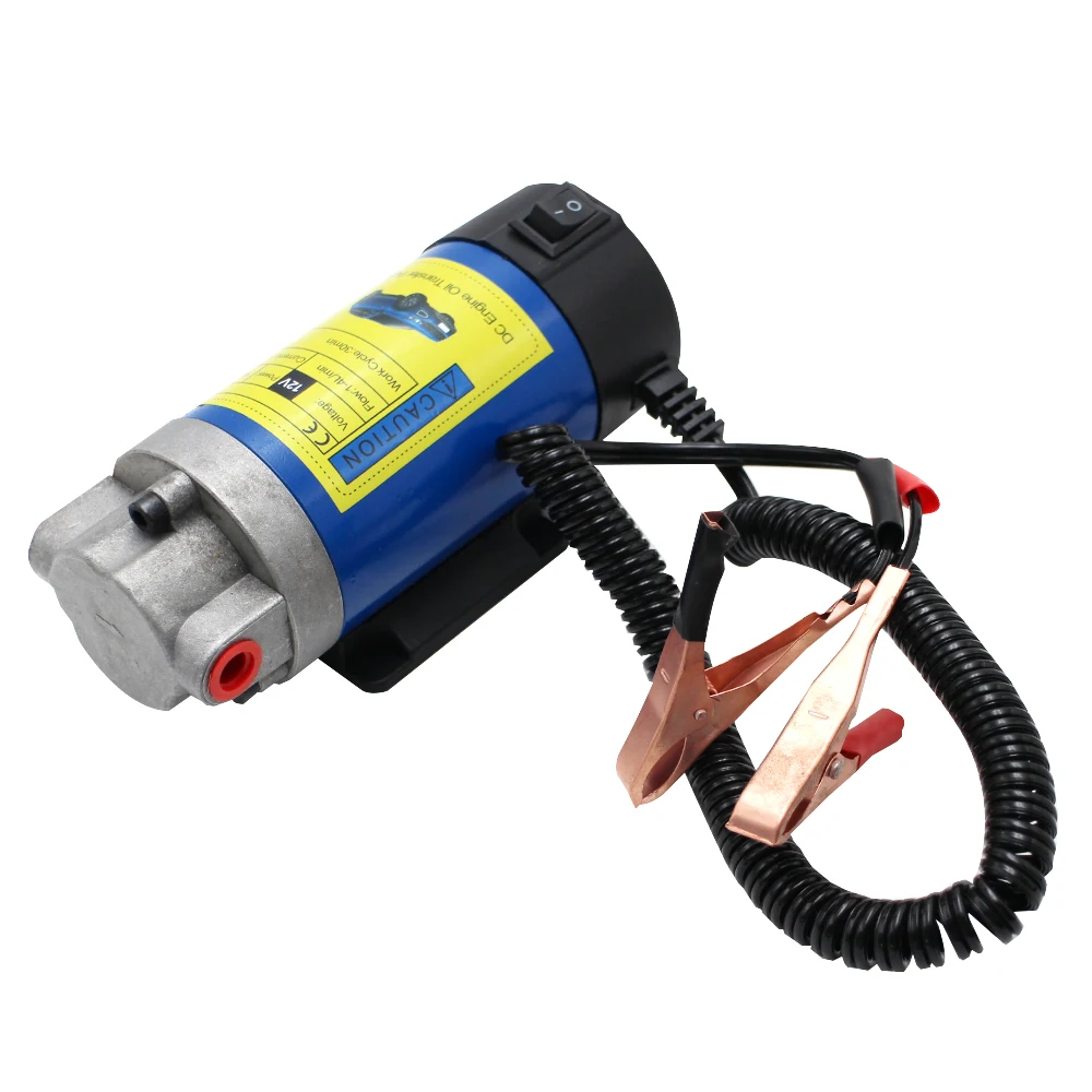 Vehicle Oil Diesel Extractor Pump 12V 24V 100W Motor for Car Boat Engine Electric Transfer Fuel Suction Tool