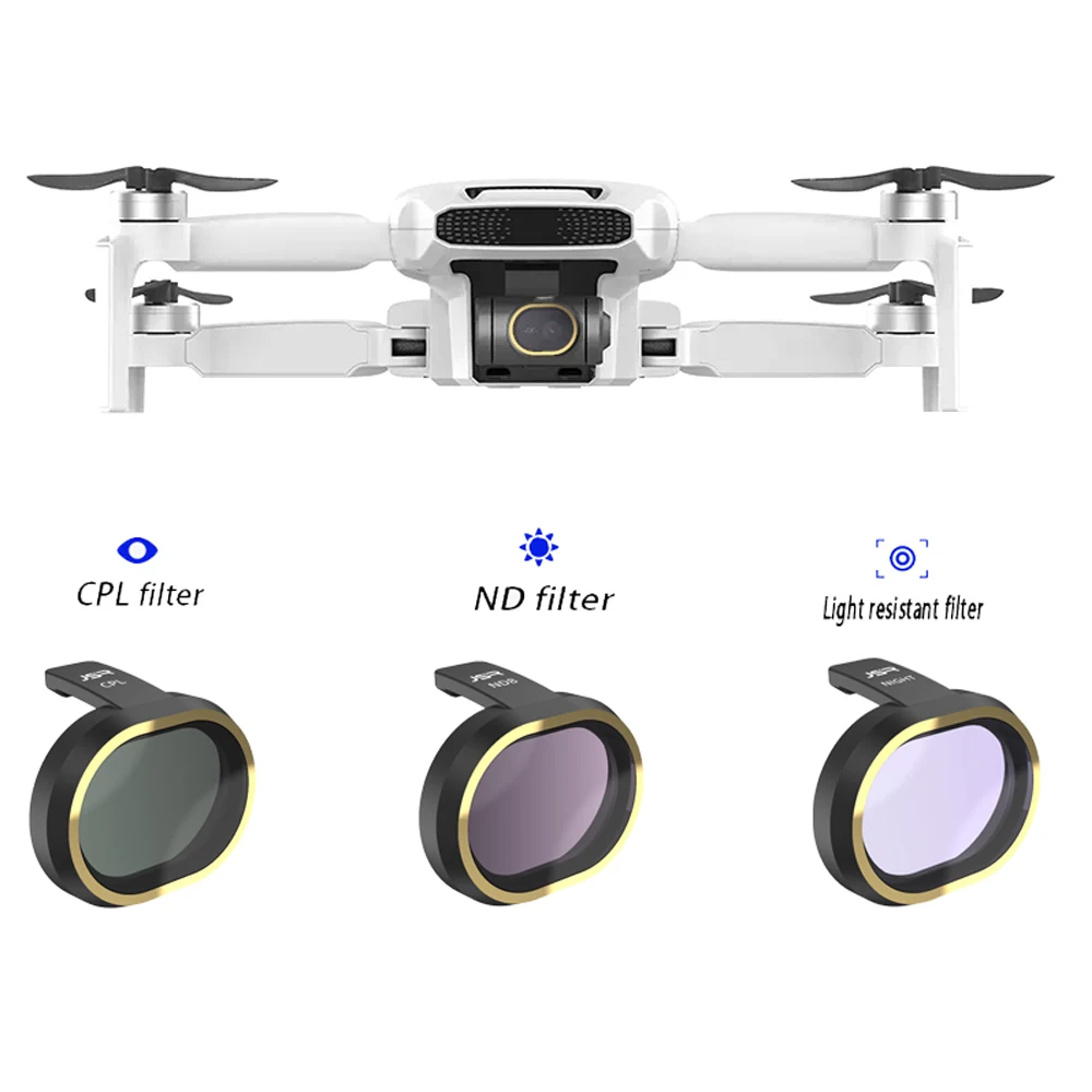 Filters Neutral Density Polar UV CPL ND NDPL4/8/16/64/Star Night Camera Lens Filter Kit Accessories For Fimi X8 Mini / V2 Drone camera lens filter uv filter photography filter circular polarizing filter variable nd filter prism lens filter phone lens filter color filter pinhole lens filter drone magnetic filters