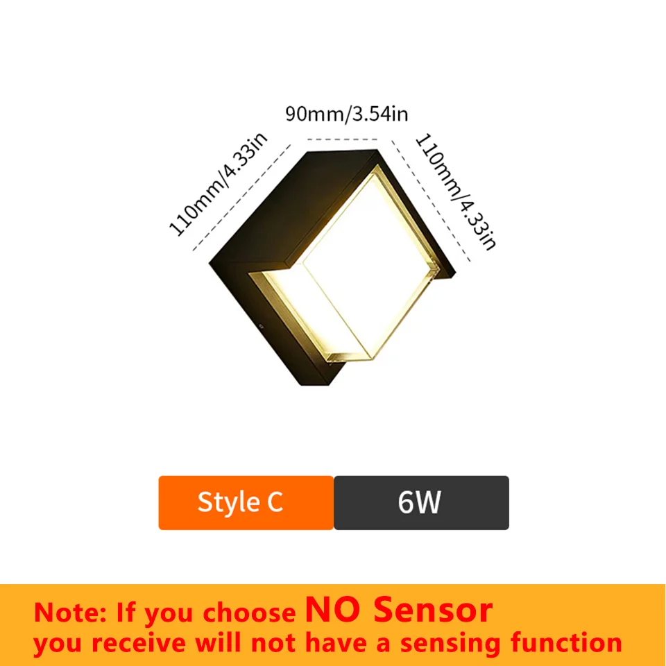 Style C 6W,Cold White