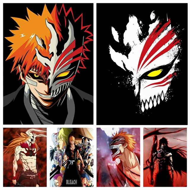 Bleach Anime Diamond Painting  5d Diamond Painting Bleach - Diamond  Painting Cross Stitch - Aliexpress