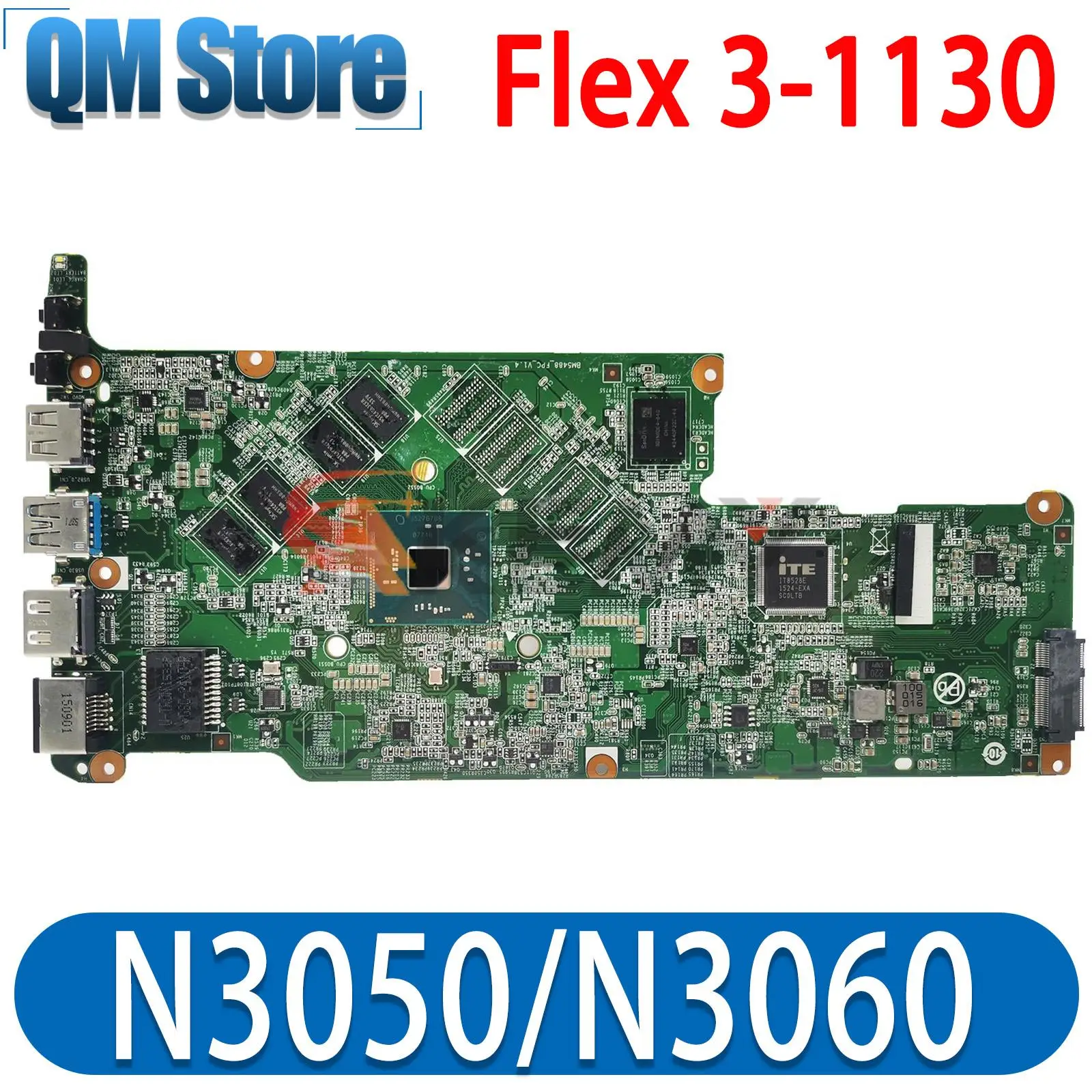 Placa-mãe Portátil para Lenovo Flex 31130 Yoga 300-11ibr Bm5488 com N3050 Cpu N3060 4gb de Ram Testado 100 Trabalho