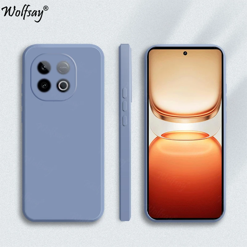Premium Liquid Silicone Back Case - Soft and Stylish Protective Cover