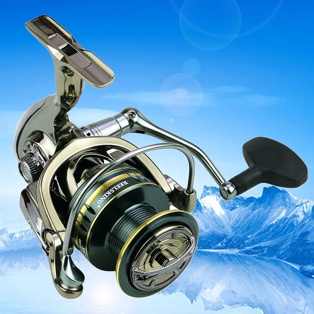Spinning Reel Bass Fishing Reel 5.5:1 Saltwater Lure Fishing Power