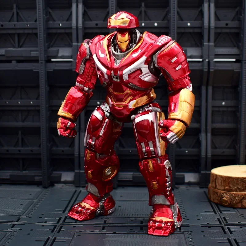 Marvel The Avengers Action Figure Hulkbuster Statue Collect Model Metallic Paint Figurine Desk Decor Adult Kid Toy Regalo Di Compleanno