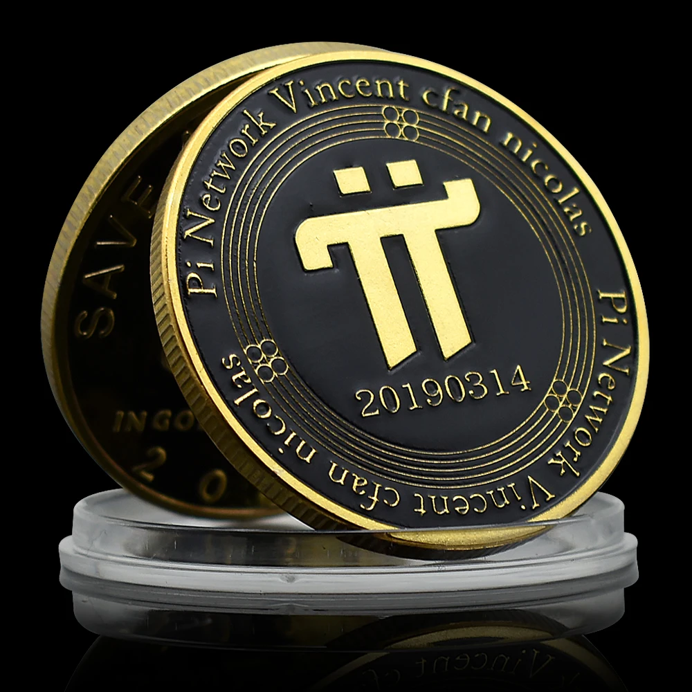 금도금 장식품 20190314 파이 네트워크, 빈센트 Cfan Nicolas 메모리 선물 - AliExpress