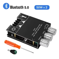 Bluetooth 5.0 Subwoofer Amplifier Board 2.0 Channel High Power Audio Digital HIFI Stereo Amplifier Board 2X50W Bass AMP ZK-502MT - Image 2