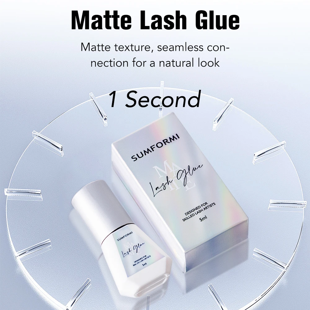 Gollee 0.5-1s Dry Long Lasting Glue Adhesive Matte Lash Primer Eyelash Extensions Deep Clean Primer Glue Oil proof Lash Supplies 4