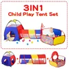 for Toddler with Baby Ball Pit and Tunnel, Indoor Outdoor Playhouse with Climbing Tunnel Toy for Toddlers, Boys and Girls Best