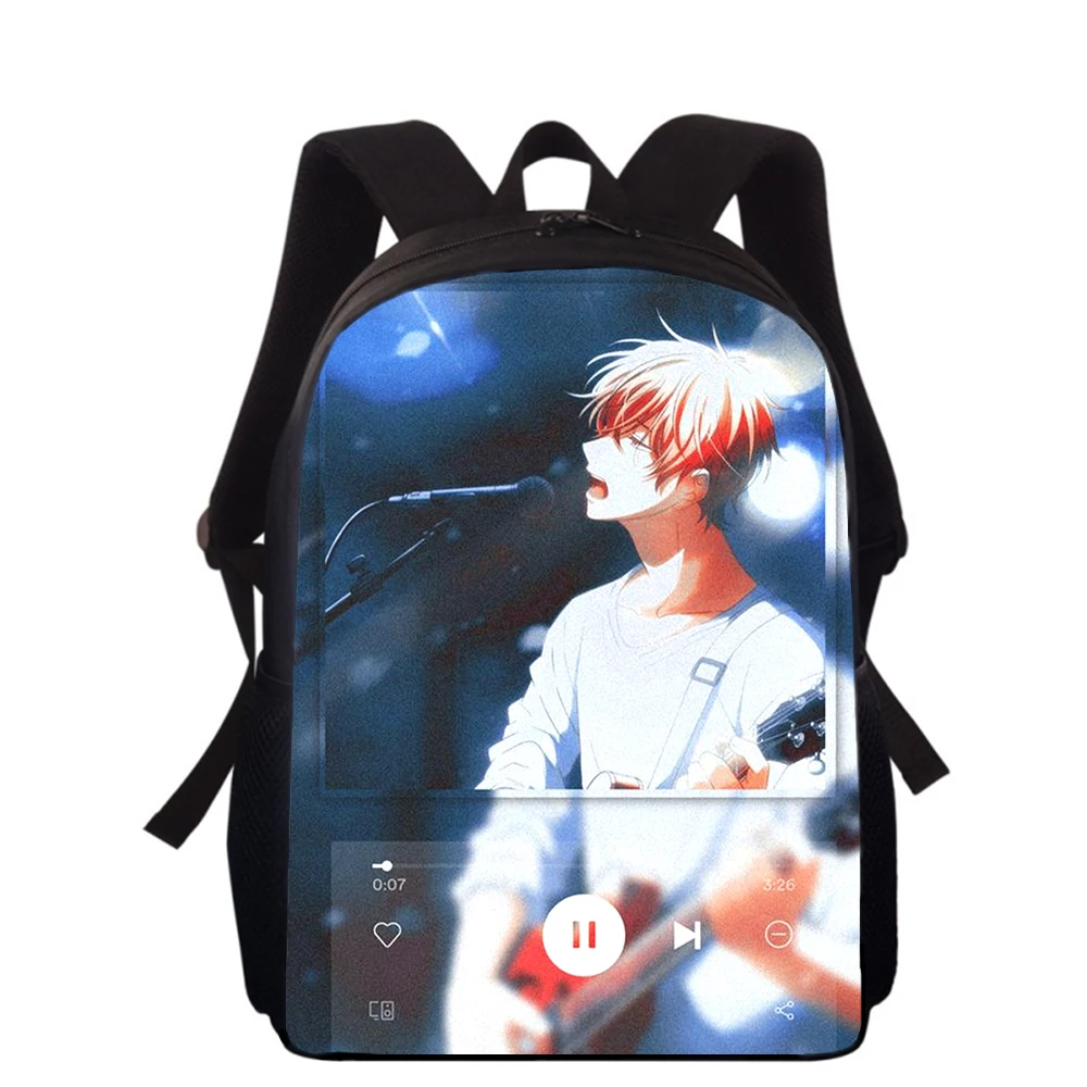 Given Anime 15” 3D Print Kids Backpack Primary School Bags for Boys Girls Back Pack Students School Book Bags