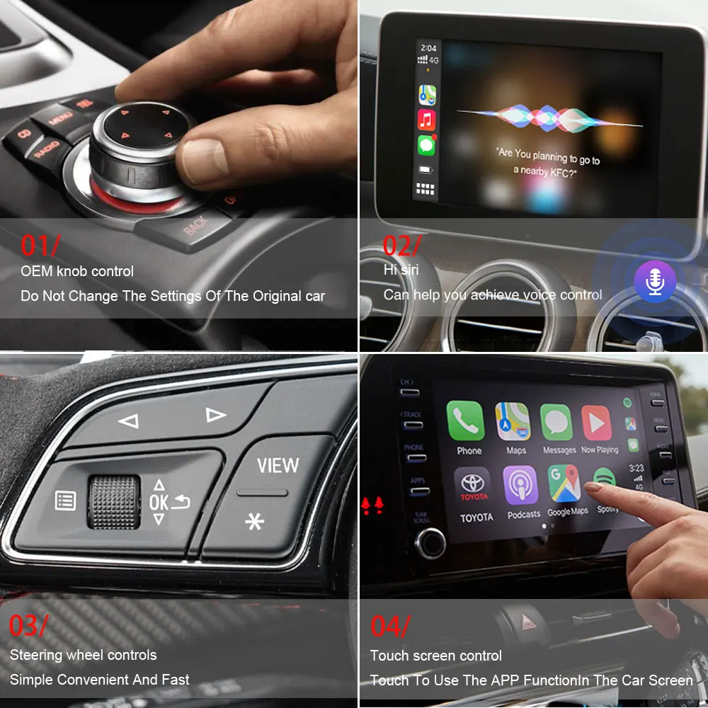 Wireless CarPlay Android Auto Wireless Adapter Smart Mini Box Plug And Play WiFi Fast Connect Universal For Nissan wireless carplay adapter wireless carplay wireless adapter smart carplay box smart box